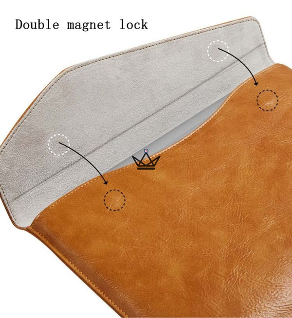 Housse en cuir pour MacBook Pro - LUCA - Atelier Atypique