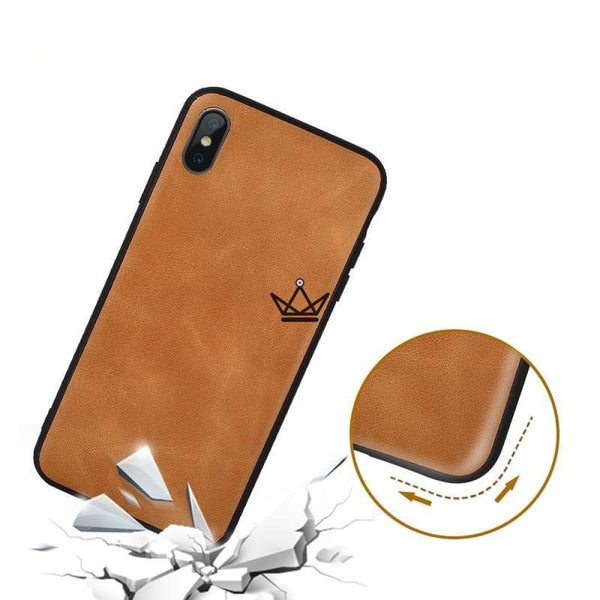 Coque en cuir pour iPhone XS MAX - Atelier Atypique