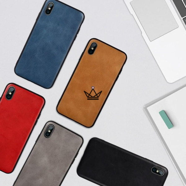 Coque en cuir pour iPhone XS MAX - Atelier Atypique