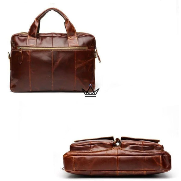 Sacoche en cuir vintage - Le NINO - Atelier Atypique