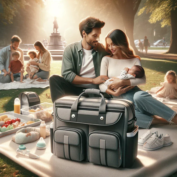 Confort et Style pour les Sorties avec Bébé : Le Sac de Maternité INSÜLAR