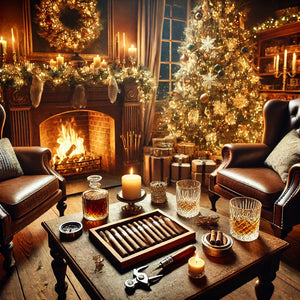 Comment Préparer une Soirée Cigare de Noël avec des Amis 🎉