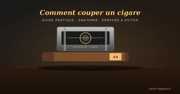 Comment couper son cigare parfaitement : le guide pas à pas pour éviter toutes les erreurs classiques