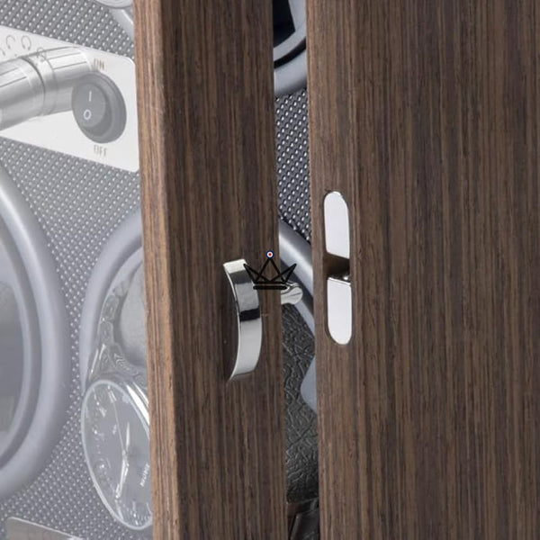 Remontoir montre automatique WoodWind — noyer & LED, 1 à 4 montres | 5 modes