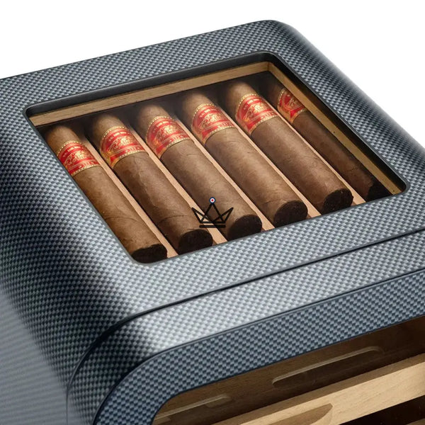 Zigarrenhumidor EAMES Edition — 110 Zigarren, Zeder, Hygrometer | Klassisch & Visionär