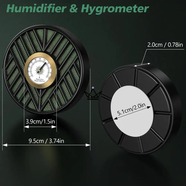 Luftbefeuchter mit integriertem Hygrometer – Oasis Vortex