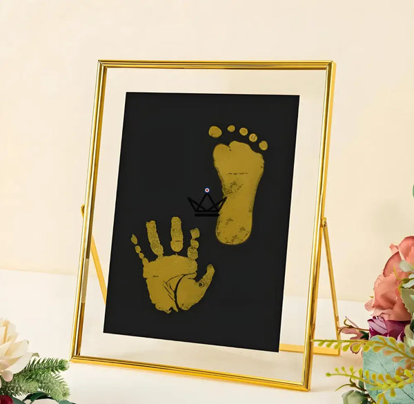 BABY PRINT - Kit d'impression d'empreintes de pieds et mains pour bébé