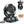 Ventilateur portable sur batterie NOELY — 20 000 mAh, LED & Power Bank