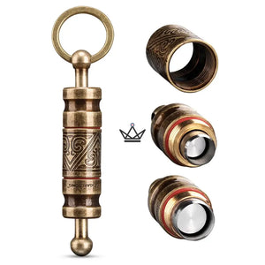 Coupe-cigare emporte-pièce porte-clés ciselé à têtes interchangeables - TALISMAN - ["maj-desc","maj-filtre"] - coupe cigare - Cadeau, Noël, Anniversaire, Original, Fête des pères, fête des mères - Atelier Atypique