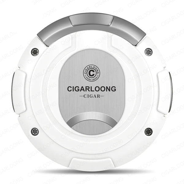 Coupe-Cigare Orbis Nox — 2-en-1 Guillotine & V-Cut Pop-Up