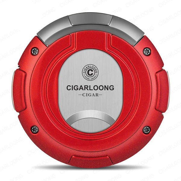 Coupe-Cigare Orbis Nox — 2-en-1 Guillotine & V-Cut Pop-Up