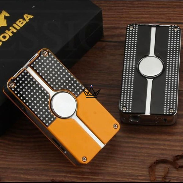 Briquet Chalumeau COHIBA - 3 Torches CARDS - Atelier Atypique