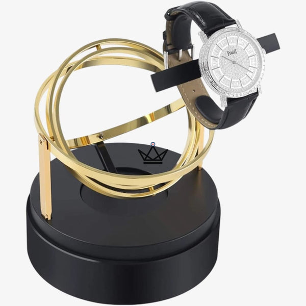 Remontoir 1 montre sous cloche à anneaux gyroscopiques - ASTROLABE