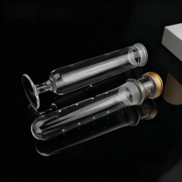 Vertikales Zigarren-Ei aus Glas – Infusio Flûtae