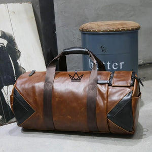 Sac de voyage vintage - LIAM - [] - Sac de voyage Weekender - Cadeau, Noël, Anniversaire, Original, Fête des pères, fête des mères - Atelier Atypique