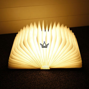 Livre lampe en bois - Librium - ["cadeau-anniversaire","cadeau-noel","maj-filtre"] - Lampe Déco - Cadeau, Noël, Anniversaire, Original, Fête des pères, fête des mères - Atelier Atypique