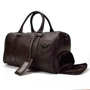 Sac de voyage en cuir vintage - ARTHUR - ["cadeau-fete-des-peres"] - Sac de voyage Weekender - Cadeau, Noël, Anniversaire, Original, Fête des pères, fête des mères - Atelier Atypique